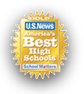 US News - America's Best High Schools - Ranked 65th in USA and awarded Gold Medal status.