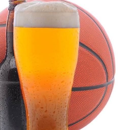 Bier und Basketball